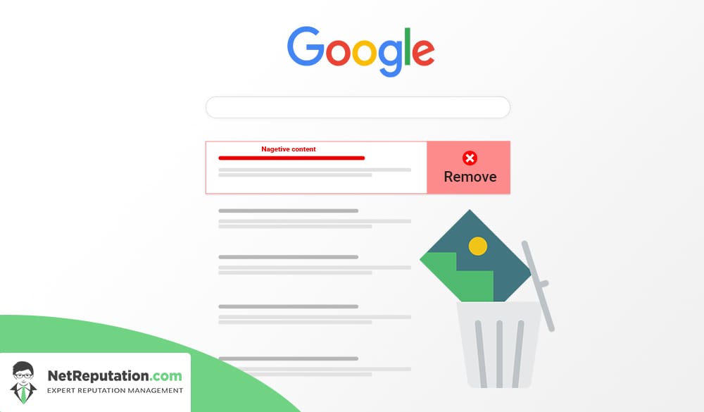 Removing negative content from Google