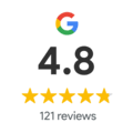 4.8 rating Google